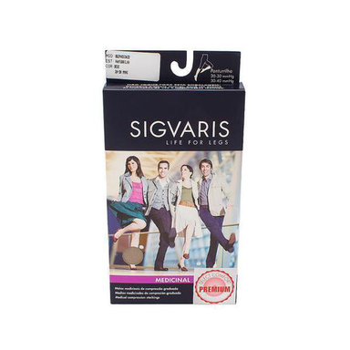 Imagem do produto Meia Pant Med Sigvaris Select Comfort Premium Pa 862Padg3a33 20 30Mmhg G3 Natural Uni