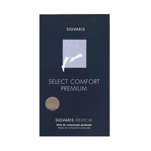 Imagem do produto Meia Pant Med Sigvaris Select Comfort Premium Pa 862Padm3a29 20 30Mmhg M3 Natural Esc U