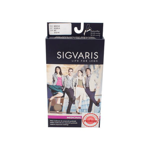 Imagem do produto Meia Pant Med Sigvaris Select Comfort Premium Pa 862Padp1a33 20 30Mmhg P1 Natural Uni