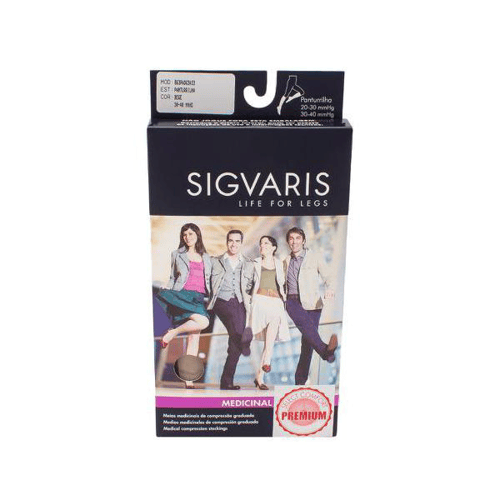 Imagem do produto Meia Pant Med Sigvaris Select Comfort Premium Pa 863Padg3a33 30 40Mmhg G3 Natural Uni