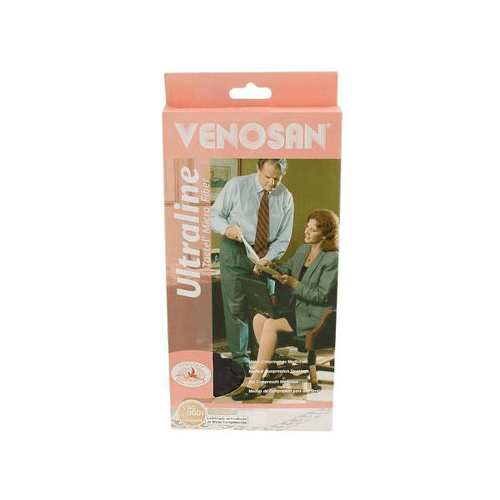 Imagem do produto Meia Panturrilha 3 4 Venosan 4000 Ultraline 2030 Mmhg Preta