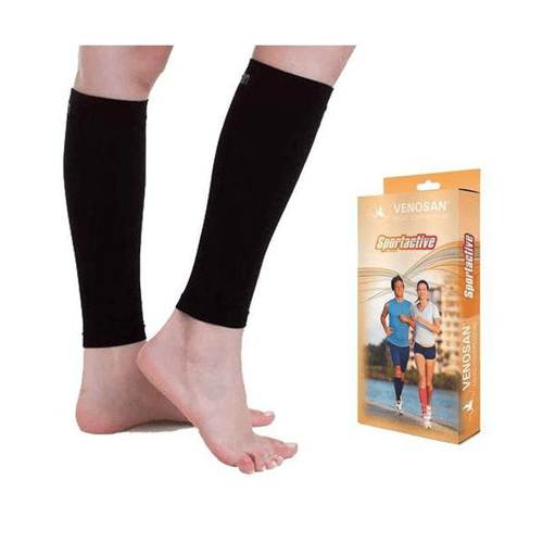 Imagem do produto Meia Panturrilha Ad 2030 Mmhg Sportactive Venosan Preta G