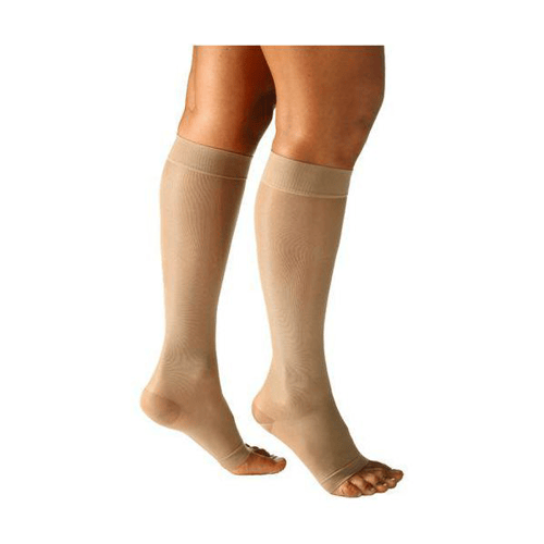 Imagem do produto Meia - Panturrilha Terapeurica Sigvaris 120Badgf36 Audace 3 4 15-20Mmhg G Natural C Ponteira Fem