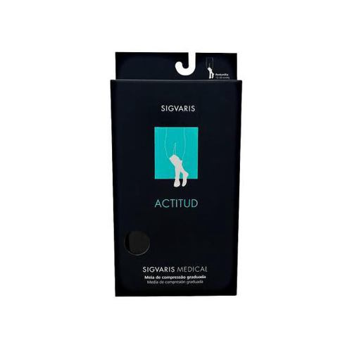 Imagem do produto Meia - Panturrilha Terapêutica Sigvaris 3 4 Actitude Masculina 15-20Mmhg Modelo 190B-Cáqui-P