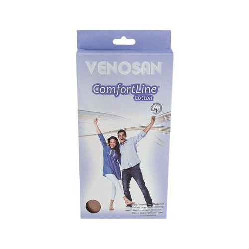 Imagem do produto Meia Venosan Panturrilha 2030Mmhg Grande Curta Bege Ref: Br71003