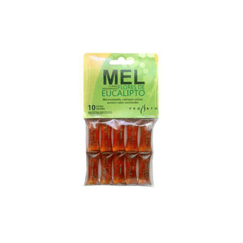 Imagem do produto Mel Em Sachês Eucalipto 10 Cada Pronatu