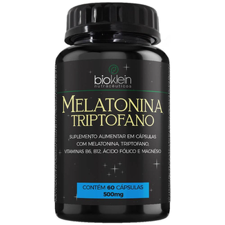 Imagem do produto Melatonina Com Triptofano 60 Cápsulas Bioklein