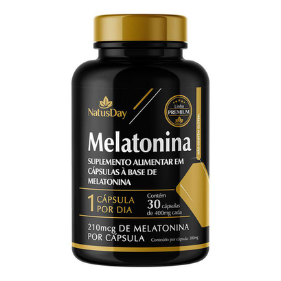 Melatonina Natusday Com 30 Capsulas