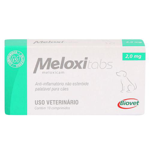 Meloxitabs Biovet 2Mg C/ 10 Comprimidos
