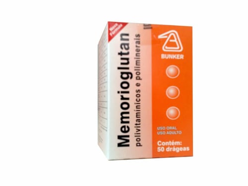 Imagem do produto MEMORIOGLUTAN - 50 DRÁGEAS