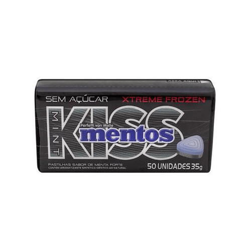 Imagem do produto Mentos Kiss Xtreme Frozen Mint Com 35G