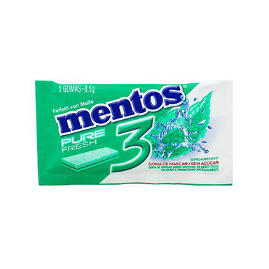 Imagem do produto Mentos Pure Fresh Spearmint 5 Un