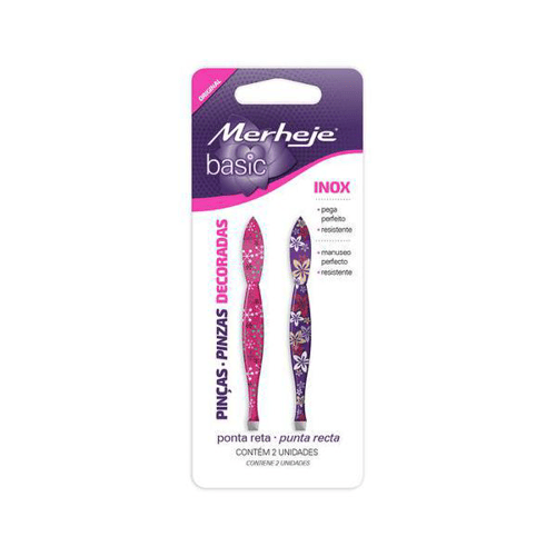 Imagem do produto Merheje Pinca Depilatoria Basic Decorada 2 Unidades