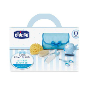 Imagem do produto Meu Primeiro Kit De Cuidados Para Bebê Boy 0M+ Chicco Ch5163 Conjunto De Higiene Menino 0M+