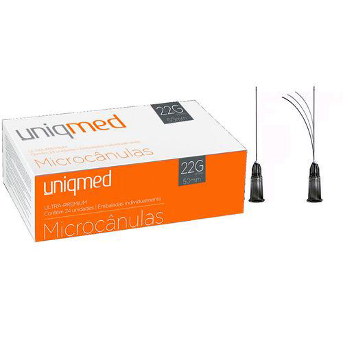 Imagem do produto Microcnula 22G X 50Mm Ultrapremium Uniqmed