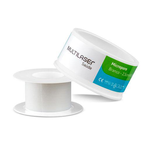 Imagem do produto Micropore Branco 2,5 X 4,5 Cm Multilaser Saude Hc323