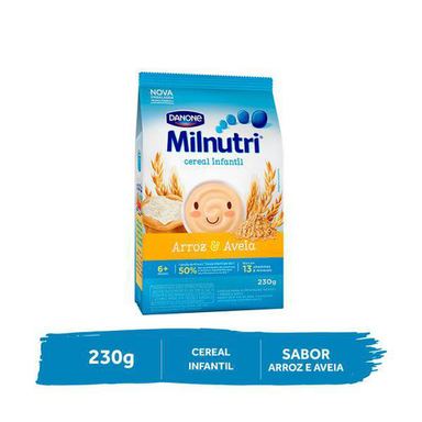 Milnutri Cereal Arroz Aveia Sachet 230G