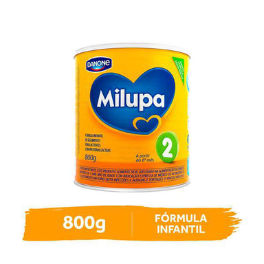 Milupa 2 Fórmula Infantil Com Proteínas Lácteas De Seguimento Para Lactentes A Partir Do 6 Mês Com 800G