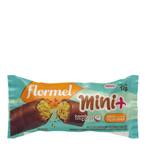 Imagem do produto Mini Bombom Com Coco Flormel Mini+ 12G 12G