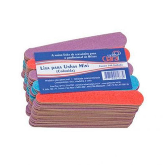 Imagem do produto Mini Lixa Para Unhas Santa Clara Com 144Un