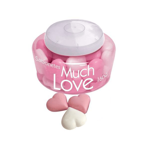 Imagem do produto Mini Sabonetes Kanitz Much Love Rosa 160G