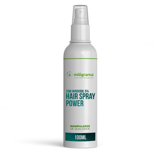 Imagem do produto Minoxidil + Auxina Tricógena + Octopirox + Queratina Spray Power 100Ml