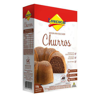 Imagem do produto Mistura Para Bolo Zero Adição Açúcar Lowçucar Churros 150G