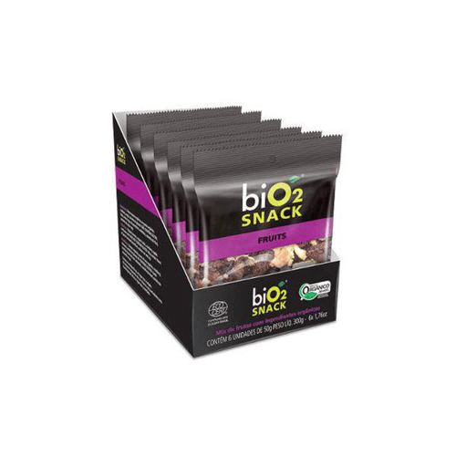 Imagem do produto Mix De Frutas E Sementes Bio2 Snack Fruits 50G