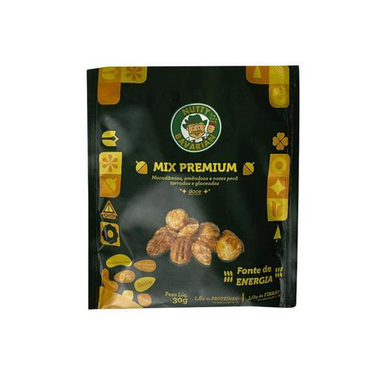 Imagem do produto Mix Premium Nutty Bavarian Glaceado E Torrado 30G