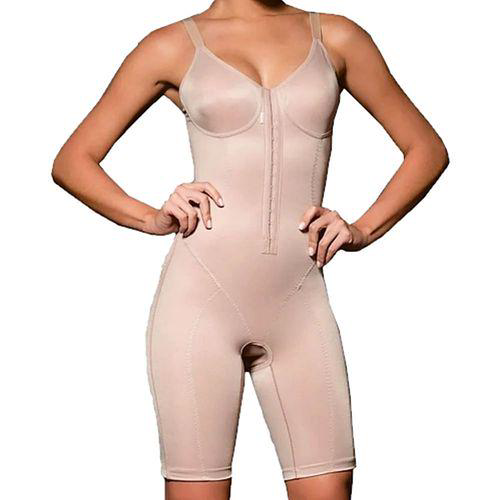 Modelador Feminino Com Abertura Frontal Cinta Moderna 431 Chocolate Tam 48