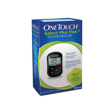 Medidor De Glicose Onetouch Select Plus Flex Com 1 Unidade