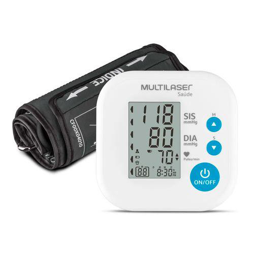 Imagem do produto Monitor De Pressão Arterial Digital De Braço Multi Saúde Hc090 Multilaser