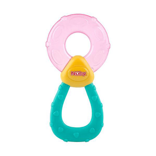 Mordedor Nuby Com 1 Com Agua Rosa