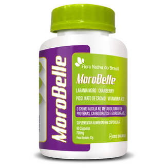 Imagem do produto Morobelle Laranja Moro, Cranberry, Cromo E Vitaminas 60 Cápsulas Flora Nativa