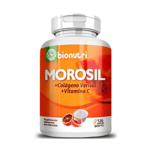 Imagem do produto Morosil + Colágeno Verisol + Vitamina C 120 Capsulas Bionutri Bionutrir
