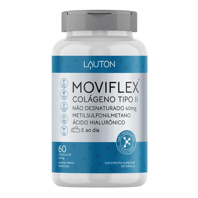 Moviflex Colágeno Tipo Ii 60 Cápsulas Lauton