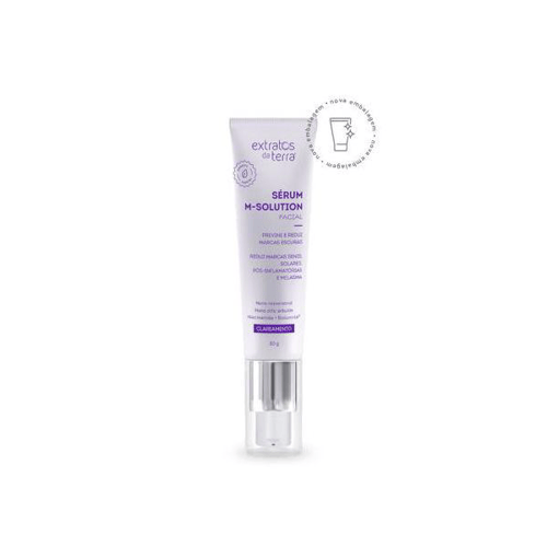 Msolution Sérum 30 Ml Dermocosmético Vegano Extratos Da Terra