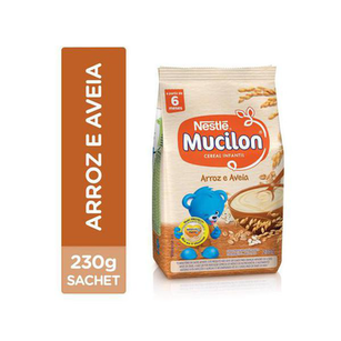 Mucilon Arroz E Aveia Lata Com 400G