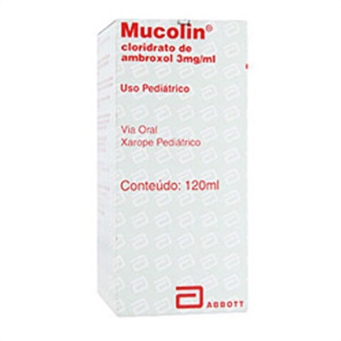 Imagem do produto MUCOLIN - XAROPE 3MG INFANTIL 120ML