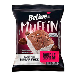 Muffin Belive Double Chocolate Zero 40G