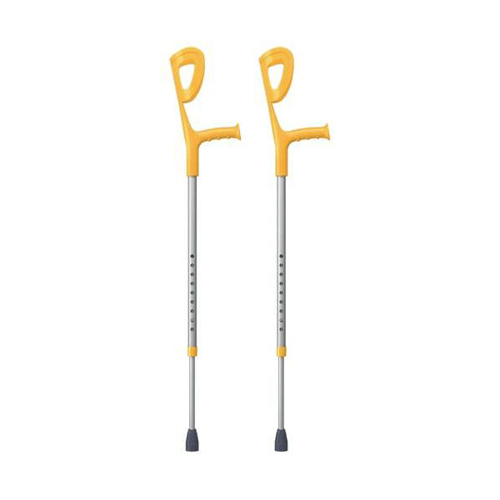 Muleta Canadense Infantil Mercur Amarela