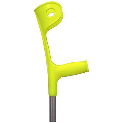 Imagem do produto Muleta Canadense Pop Sequencial Fixa Ajustável Em Alumínio 110 Kg Amarela