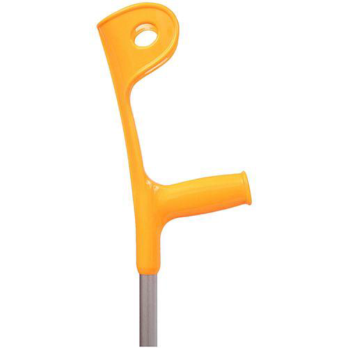 Imagem do produto Muleta Canadense Pop Sequencial Fixa Ajustável Em Alumínio 110 Kg Laranja