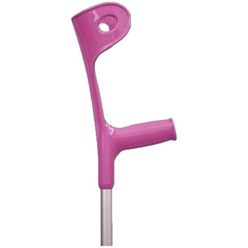 Muleta Canadense Pop Sequencial Fixa Ajustável Em Alumínio 110 Kg Lilás