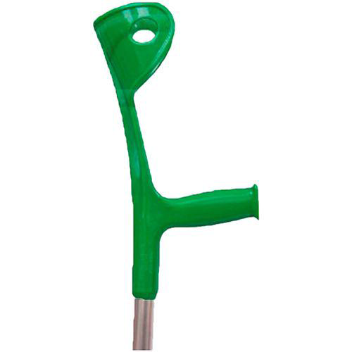 Muleta Canadense Pop Sequencial Fixa Ajustável Em Alumínio 110 Kg Verde Oliva