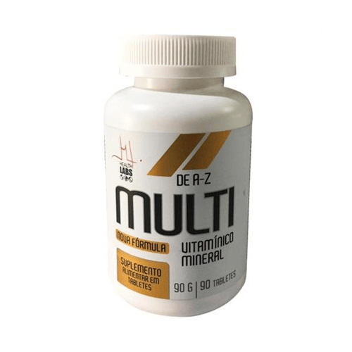 MULTI VITAMÍNICO MINERAL HEALTH LABS AZ 90 TABLETES