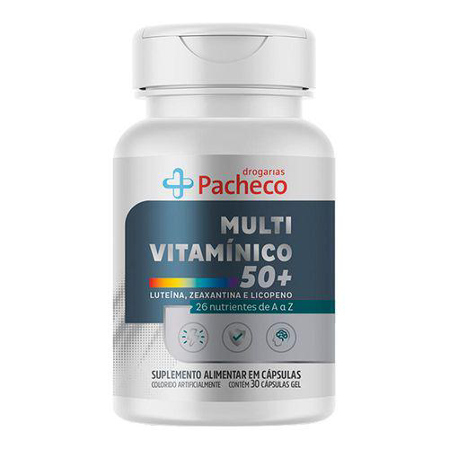 Imagem do produto Multivitamínico 50+ Drogaria Pacheco 30 Comprimidos