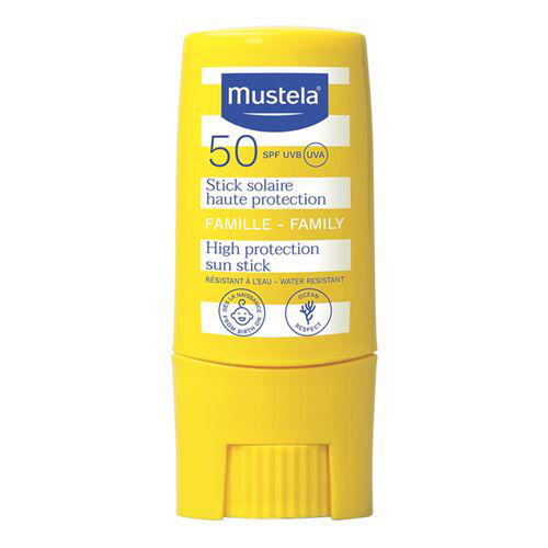 Protetor Solar Mustela Stick Fps50 Alta Proteção 9Ml