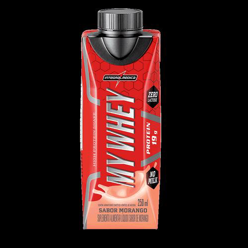 My Whey Rtd 1 Un. Morango 250 Ml 1 Un