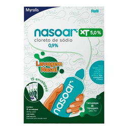 Imagem do produto Nasoar Xt 5% Com 15 Envelopes